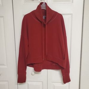 Sweaty Betty Harmonise Luxe Fleece SweaterShirt Size XL